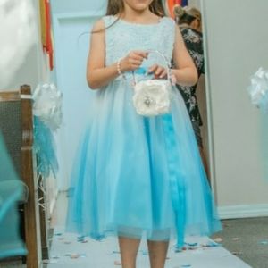 Malibu blue ombre dress